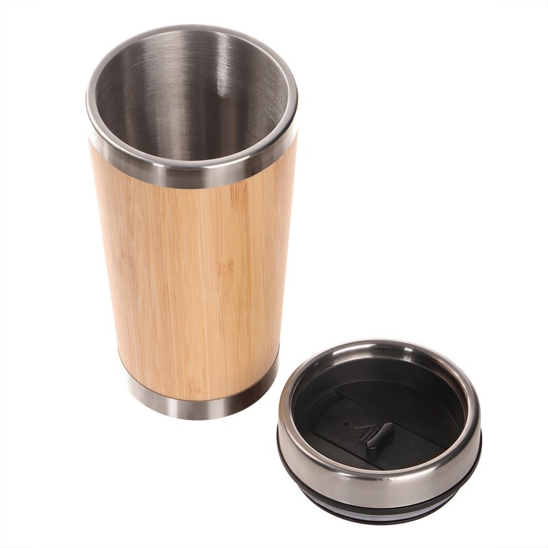 BAMBOO TRAVEL MUG 400ML - Image 6