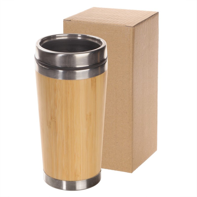 BAMBOO TRAVEL MUG 400ML - Image 2