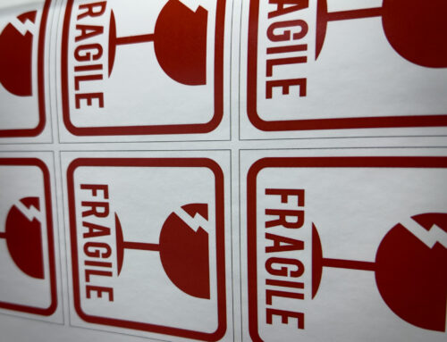 “FRAGILE” STICKERS