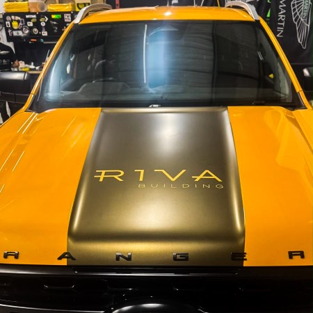 Vehicle Wrapping  – Ford Ranger Riva Building